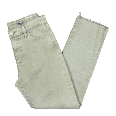 

Женские прямые укороченные джинсы Adriano Goldschmied Mari Green  BHFO 1706, Light green
