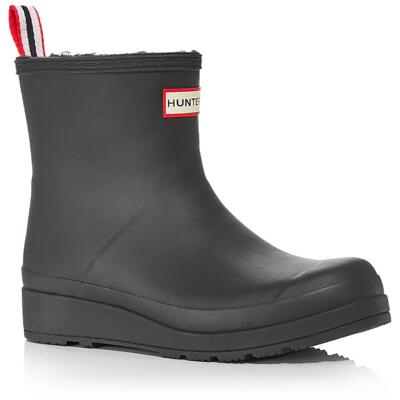 Hunter Womens Original Chelsea Rain Boots Black Size 6