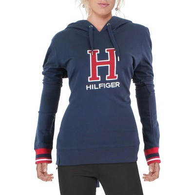 

Tommy Hilfiger Sport Womens Navy Logo Fitness Hoodie Jacket  BHFO 4718