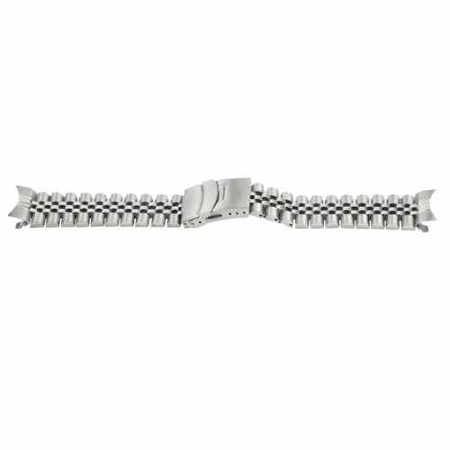 WATCH BAND FOR SEIKO SKX007 SKX009 SKX173 JUBILEE WATCH BAND SOLID S/STEEL 22MM
