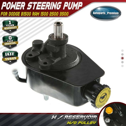Power Steering Pump w/ Reservoir for Dodge Ram 1500 2500 3500 B1500
