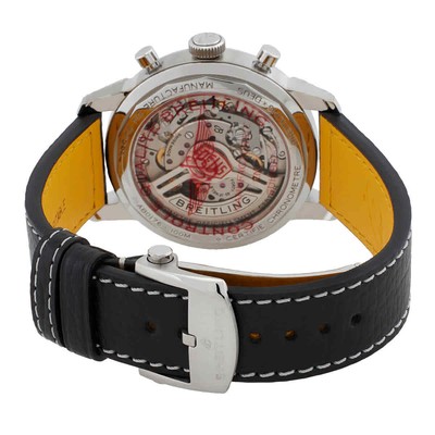 Pre-owned Breitling Top Time B01 Deus Chronograph Automatic Chronometer Black Dial Men's