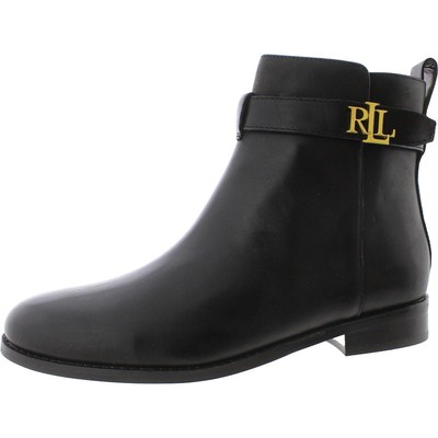 Женские ботильоны BRIELE черного цвета от Lauren Ralph Lauren среднего размера (B,M) BHFO 2003