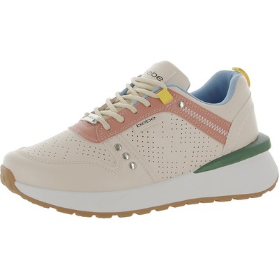 Женские кроссовки Bebe Sport Aleska цвета слоновой кости Sneakers 7 Medium (B,M) BHFO 1210