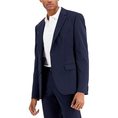 

Hugo Hugo Boss Mens Navy Wool Regulr Fit Suit Jacket Sportcoat  BHFO 0058, Dark blue
