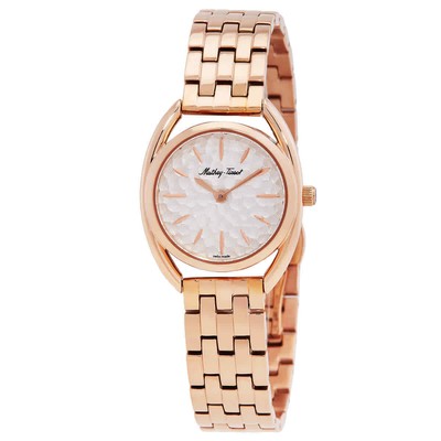 Женские часы Mathey-Tissot Saphira с кварцевым серебряным циферблатом D933PI