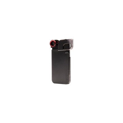 Чехол Olloclip Quick-Flip для iPhone 5, черный/красный, #CB-IPH5-QFCL-BKR