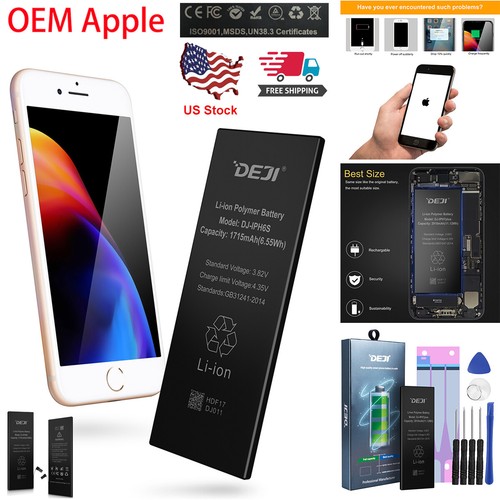 OEM Apple Repalcement Internal Battery For iPhone 6 6s 7 8 Plus SE w/ Tool Kits