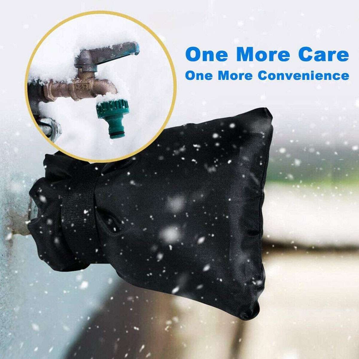 1/2/4Pcs Outdoor Faucet Cover Winter Hose Bib Protector Spout Cover Anti-Freeze