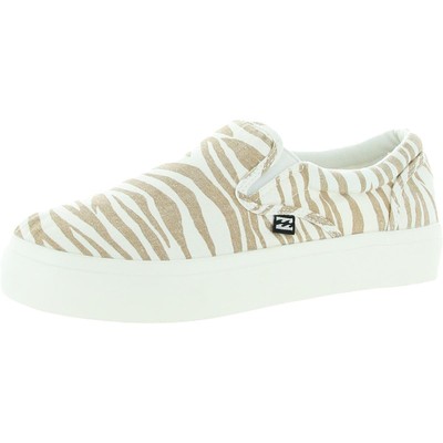 

Женские кроссовки Billabong Makena Beige Slip-On 8.5 Medium (B,M) BHFO 6555, Zebra