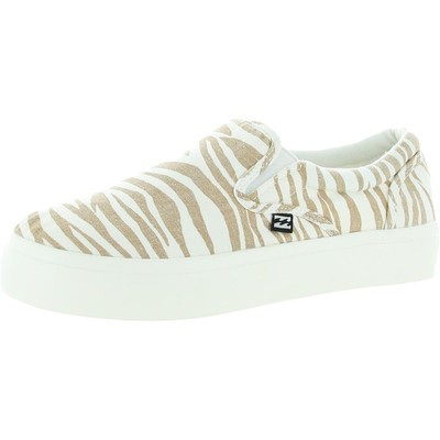 Женские кроссовки Billabong Makena Beige Slip-On 8.5 Medium (B,M) BHFO 6555