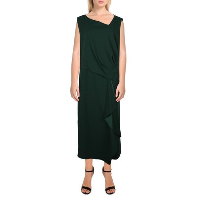 Taylor Womens Black Metallic Long Daytime Maxi Dress 16 BHFO 1113
