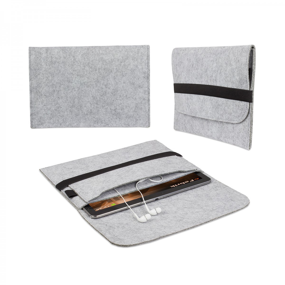 Tasche für Acer Pro 7 2in1 Entertainment Aspire Switch 10 E Hülle Filz Grau