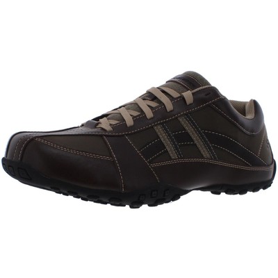

Кроссовки Skechers Mens Citywalk-Malton Leather Comfort BHFO 6903, Коричневый, Citywalk-Malton