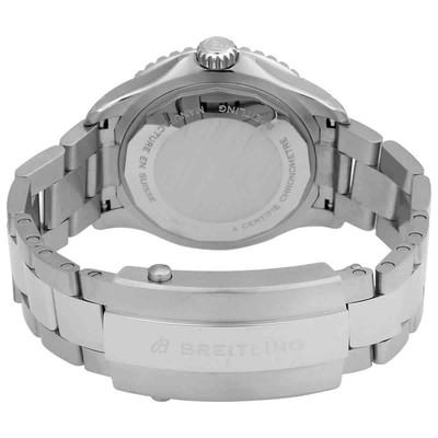 Pre-owned Breitling Superocean Automatic Chronometer Blue Dial Men's Watch A17377211c1a1