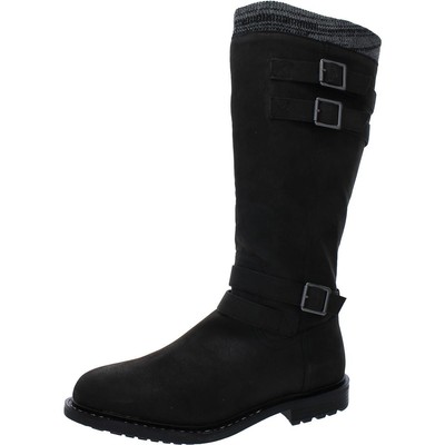 

Женские черные высокие сапоги до середины икры Mia Amore Rexi, ширина 11 (C,D,W) BHFO 8751, Черный, Rexi