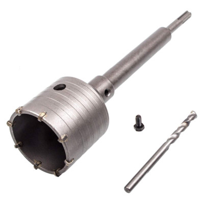 2 1/2 Inch Concrete Hole Saw with SDS plus Shank 65Mm Wall Hole Saw Bit