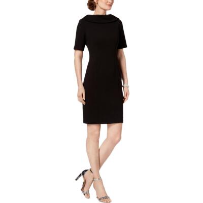 Adrianna Papell Женское вечернее платье миди с вставками для коктейлей и вечеринок BHFO 9454