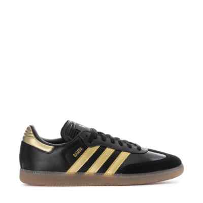 ADIDAS SAMBA MESSI IH8159 Black/Gold Metallic/Gum Shoes