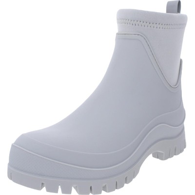 

Sam Edelman Womens Louisa Grey Outdoor Rain Boots Shoes 9 Medium (B,M) BHFO 9350, Pebble grey pvc