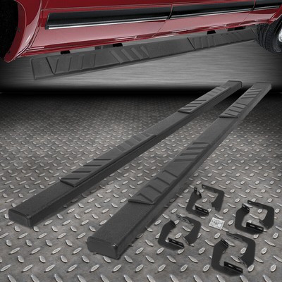 ДЛЯ 07-21 TOYOTA TUNDRA CREWMAX КАБИНА ЧЕРНАЯ С 5 ПЛОСКИМИ БОКОВЫМИ ПОДНОЖКАМИ