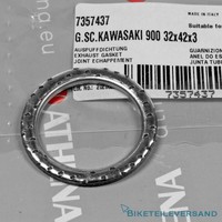 Krümmerdichtung Auspuffdichtung für Yamaha YZF-...