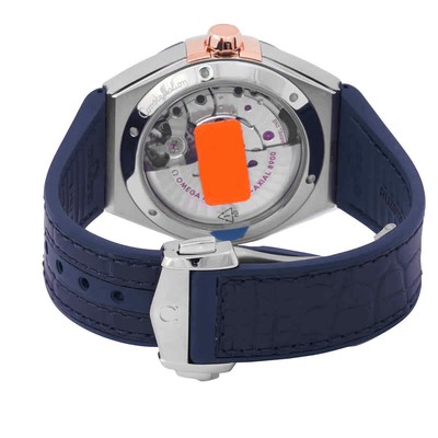 Pre-owned Omega Constellation Automatic Chronometer Blue Dial Mens Watch 13123412103001