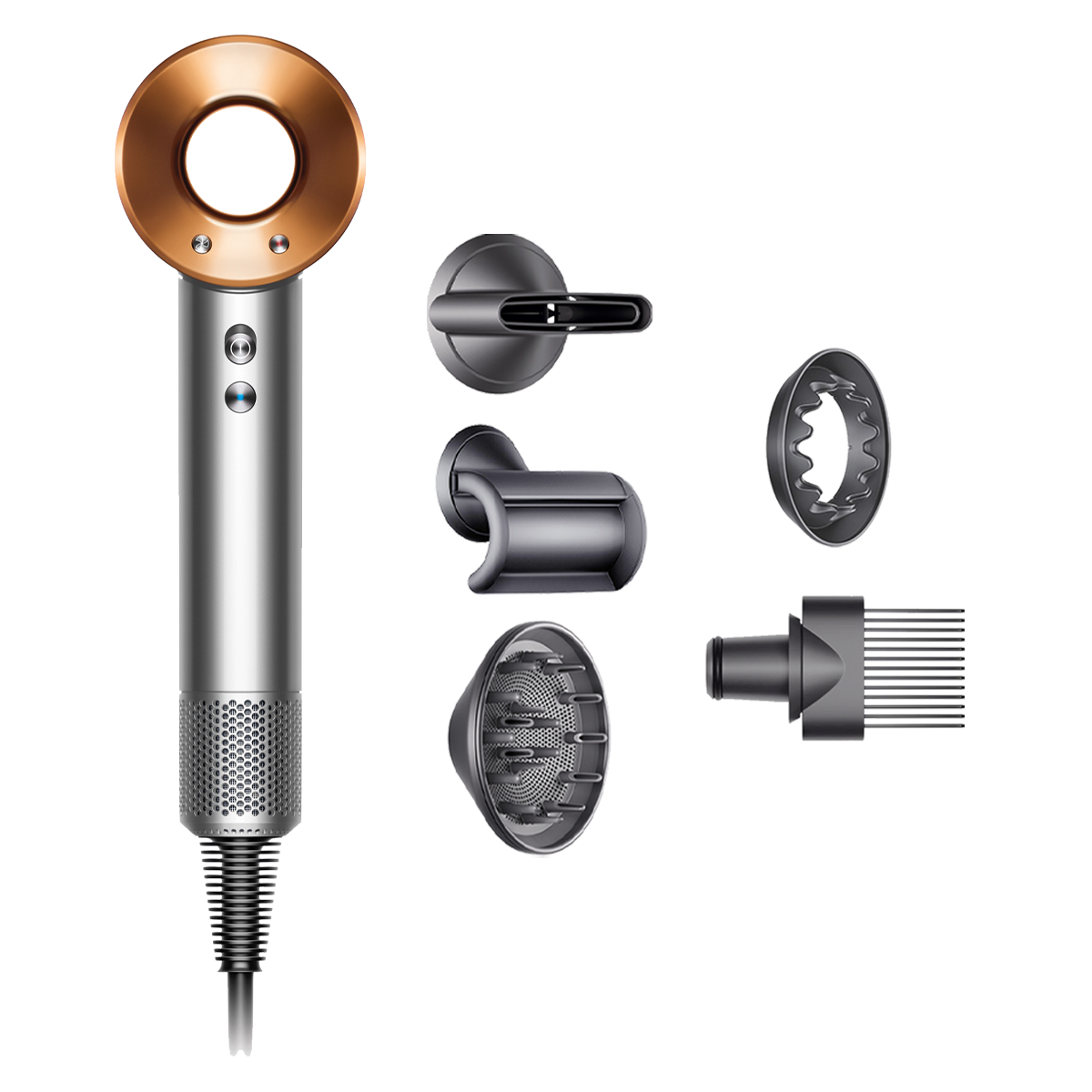 Dyson Supersonic HD03ULFFFN 美品 Dyson Supersonic HD03 Hair Dryer Iron/Fuchsia Attachment
