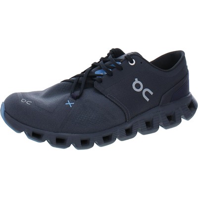 

On Running Mens Cloud X 3 Серые спортивные и тренировочные кроссовки 10 Medium (D) 3549, Eclipse/magnet
