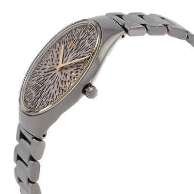 Pre-owned Rado True Thinline X Great Gardens Of The World Automatic Grey Dial Unisex Watch
