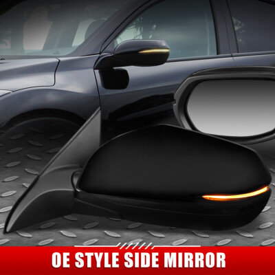 ДЛЯ 16-20 HONDA HR-V HRV OE STYLE С ЭЛЕКТРОПРИВОДОМ + ОБОГРЕВОМ + ЛЕВОЕ БОКОВОЕ ЗЕРКАЛО С СИГНАЛОМ ПОВОРОТА