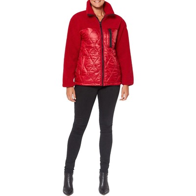 

Sanctuary Womens Sherpa Легкая теплая куртка Верхняя одежда BHFO 4138, YO21719