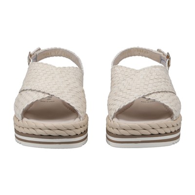 PONS QUINTANA PONS QUINTANA SANDALETTE 9783.T00, GELOCHT/GEFLOCHTEN, BEIGE, DAMEN