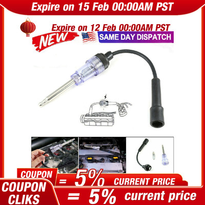 1*Auto Diagnostic Test Tool SPARK PLUG TESTER Ignition System Coil Engine In Lin