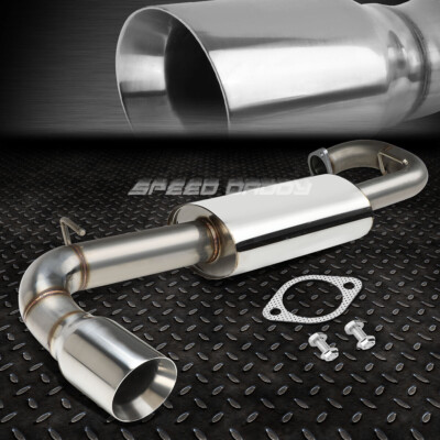 Для 11-16 Scion tC AGT20 Нержавеющая сталь 4 Наконечника глушителя Выхлопной системы на задней оси