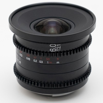 Venus Laowa 6mm T2.1 Zero-D Cine Lens for Micro Four Thirds #VE621MFTC