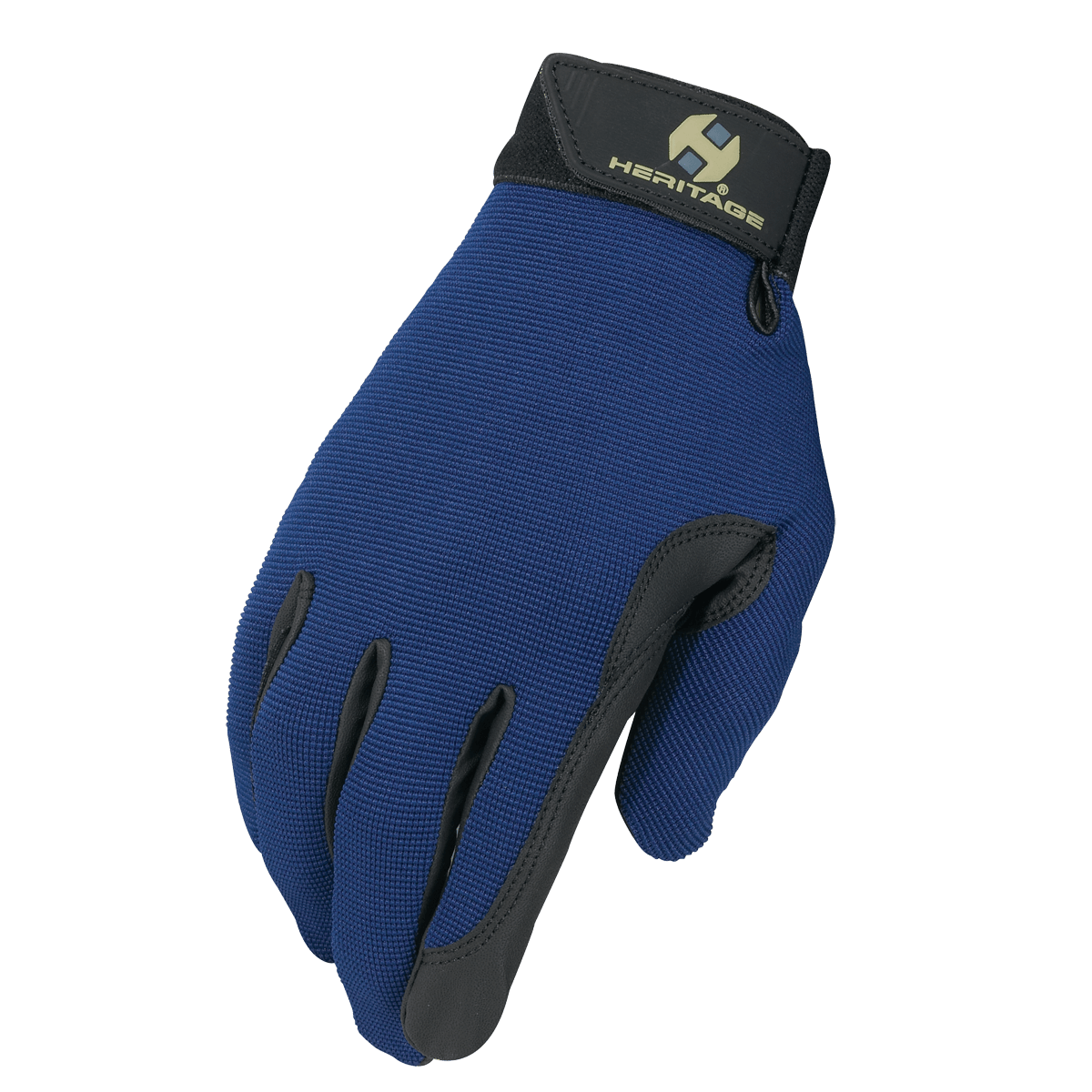 Heritage Gloves Riding Performance Gloves Navy Color