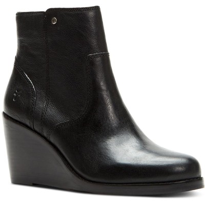 Женские ботильоны-ботильоны Frye Emma из черной кожи, размер 7,5 (B,M), BHFO 6061