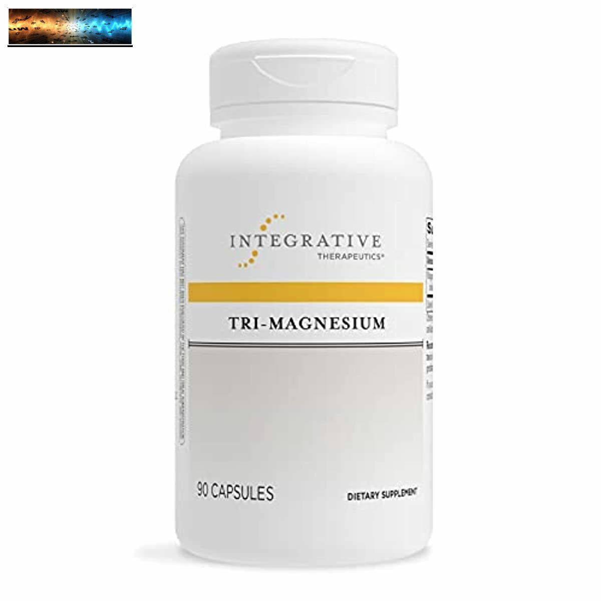Thérapeutique intégrative Tri-Magnésium - Soutient la santé des os et des dents* - Suppo