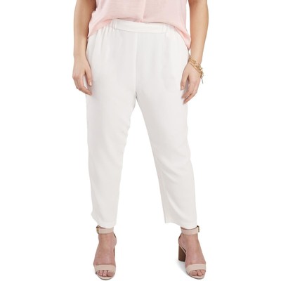 Женские белые брюки-стрейч Vince Camuto в деловом стиле плюс 2X BHFO 3857