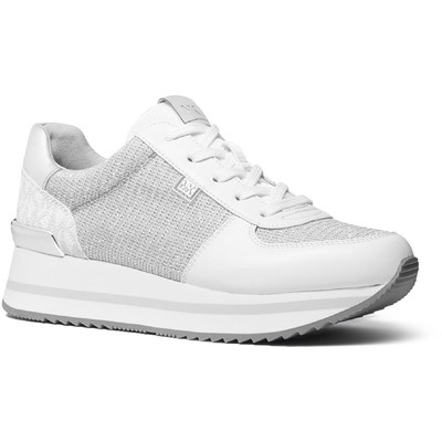

Женские повседневные и модные кроссовки Monique Trainer MICHAEL Michael Kors 9967, Серебряный, Monique Trainer