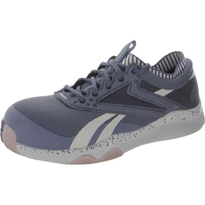 Женская рабочая и защитная обувь Reebok Hiit TR синего цвета 11 Medium (B,M) BHFO 6167