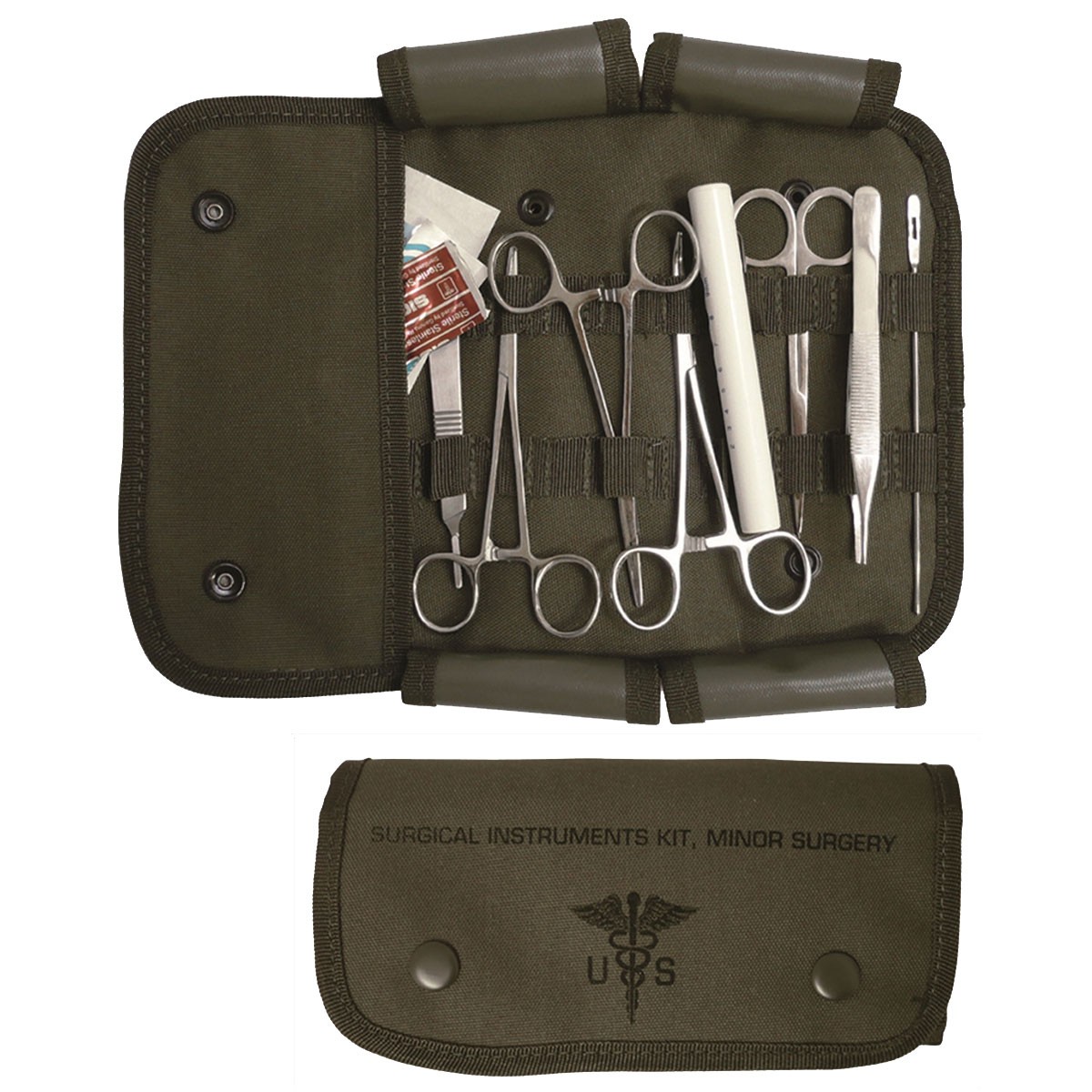 US Army Surgical Set (Operationsbesteck) 12-teilig