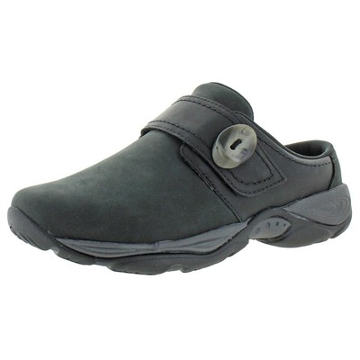 

Черные замшевые кроссовки Easy Spirit Womens Equip 5 Medium (B,M) BHFO 6552, Black leather