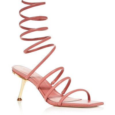 Женские сандалии-гладиаторы Cult Gaia Kacey розового цвета, размер 37,5, средний(B,M), BHFO 3412