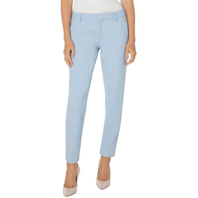 Деловые брюки Liverpool Womens Kelsey Blue Ponte Business Trouser 10 31 BHFO 7619