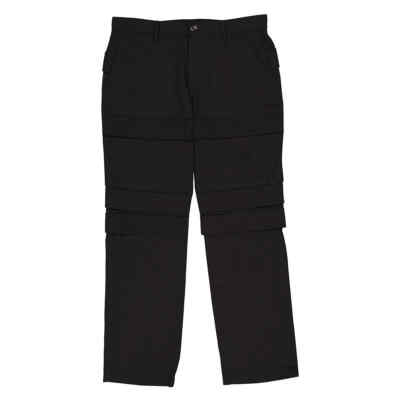 BURBERRY BURBERRY TAPERED CARGO TROUSERS IN BLACK