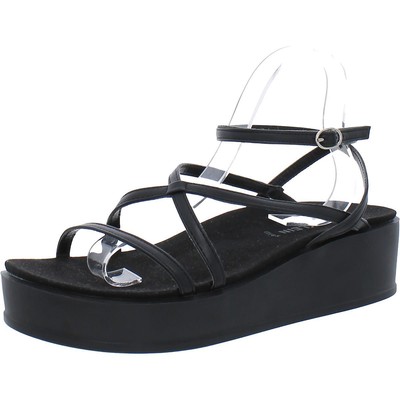 Женские босоножки на платформе Anne Klein черного цвета, размер 11, средний (B, M), BHFO 0653