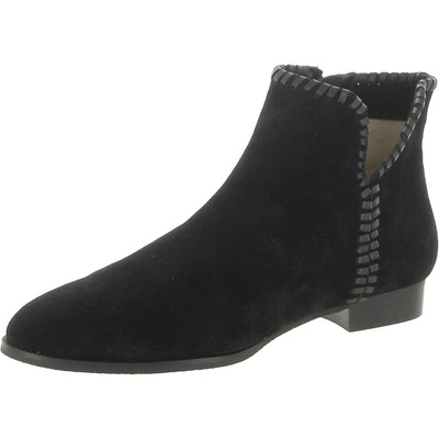 Jack Rogers Womens Raegan Black Ankle Boots Shoes 6.5 Medium (B,M) BHFO 4920