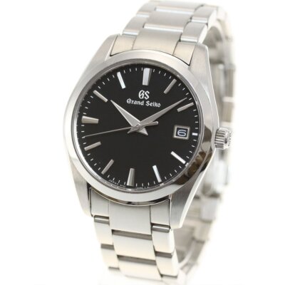 Pre-owned Grand Seiko Seiko  Sbgx261 Black Dial Men Watch Date Indicator Made In Japan